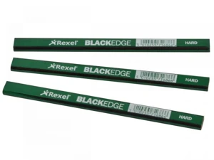 Rexel Blackedge 34332 Hard / Green 218 Carpenters Pencil