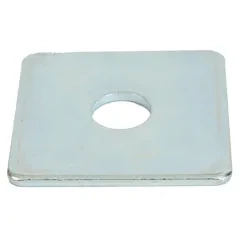 John George M12 Square Plate Washers BZP 50 x 50 x 3mm